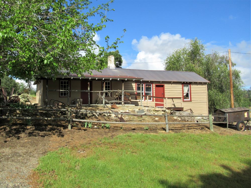 This is a photo of the old adobe building from the 1890s.